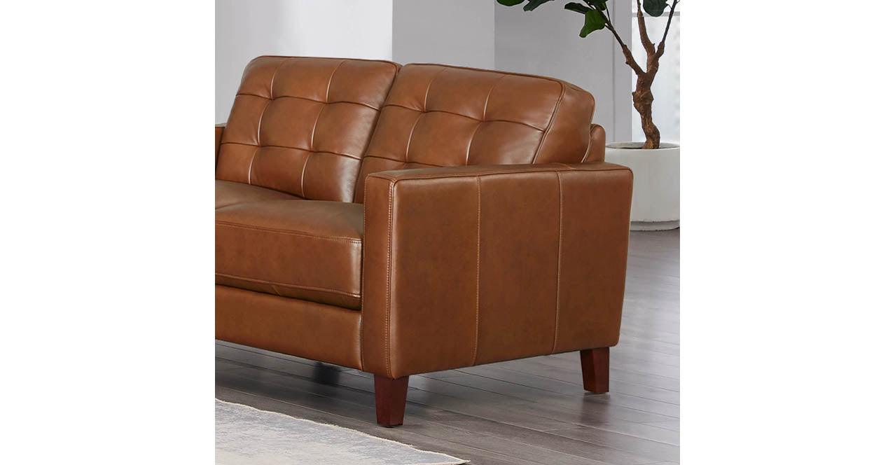 Aiden Power Footrest Leather Sofa Collection - Hydeline USA